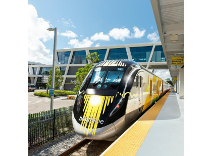 BRIGHTLINE TRAIN - (SAÍDAS DE FORT LAUDERDALE PARA ORLANDO)