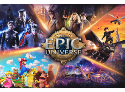 UNIVERSAL - Single Day Base PLUS 1-Day Universal Epic Universe Ticket (Com data agendada)